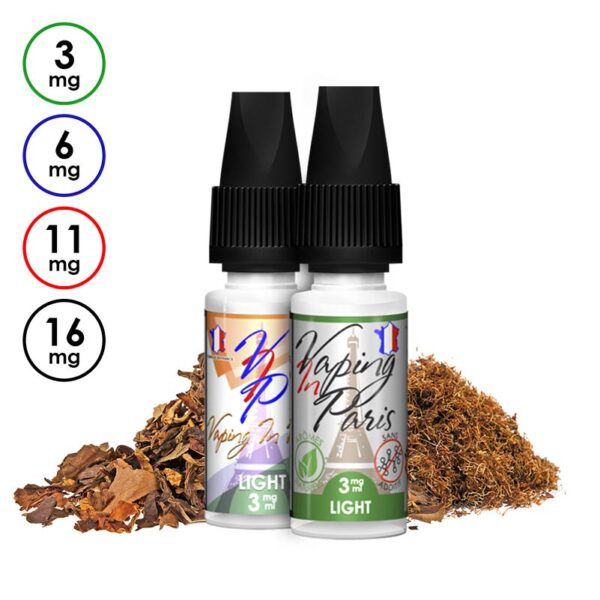 E-LIQUIDE LIGHT VAPING IN PARIS - 3mg/16mg