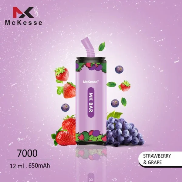 MK7000 STRAWBERRY & GRAPE (2% Nicotine)