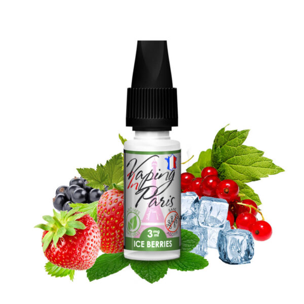 E-LIQUIDE ICE BERIES VAPING IN PARIS - 0mg/6mg/11mg