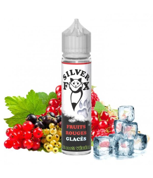 SILVER-FOX FRUITS ROUGES GLACÉE par Vaping in Paris