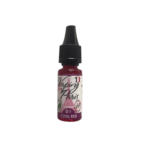 10 ml E Liquide Cool Red 0 mg