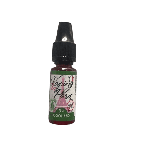 10 ml E Liquide Cool Red 3 mg