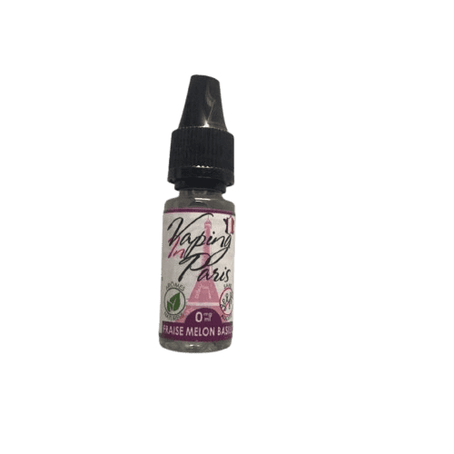 10 ml E Liquide Fraise Melon Basilic 0 mg