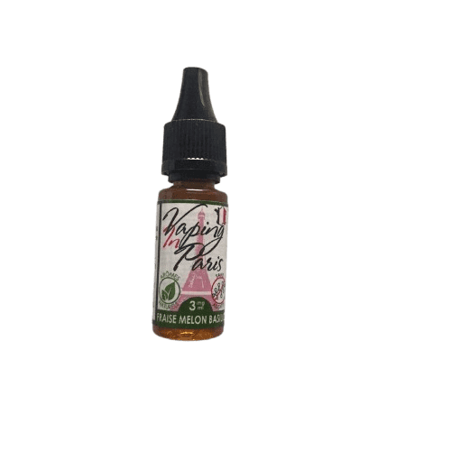 10 ml E Liquide Fraise Melon Basilic 3 mg