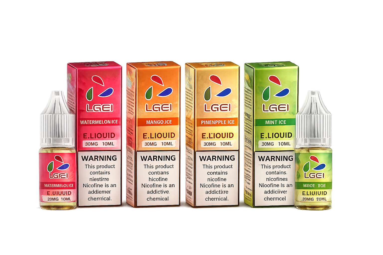 10 ml e-liquides LGEI 30mg de nicotine